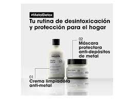 Shampoo y Mascarilla Metal Detox